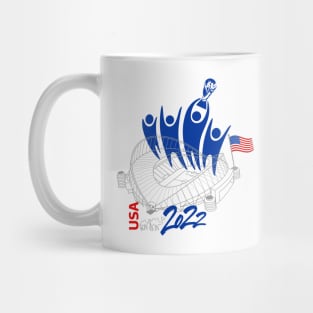 United States World Cup Soccer 2022 Mug